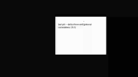 Thumbnail for Soil pH