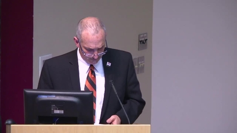 Thumbnail for OSU Faculty Senate October 9, 2014 Part 3 of 9