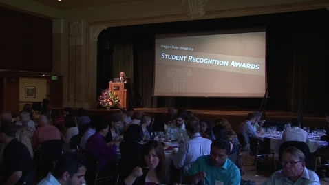 Thumbnail for entry 2014 OSU Student Recognition Awards