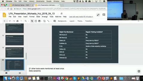 Thumbnail for LFA Seminar Series April 13th - Remediation Data Management Plans. A tool for recovering data from messy, messy projects.