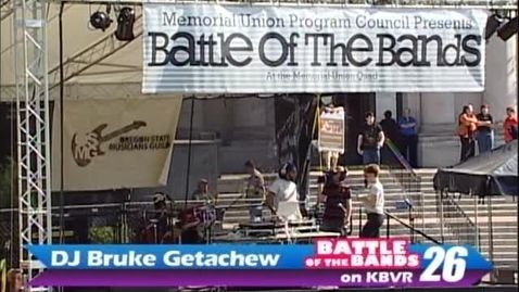 Thumbnail for entry Battle of the Bands - DJ Bruke Getachew, circa 2000s