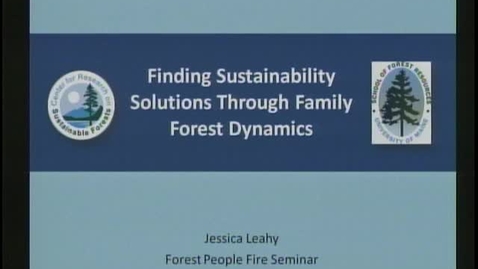 Thumbnail for Forest People Fire Seminar