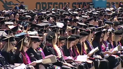 Thumbnail for entry 146th Annual Oregon State University Commencement (2015) - Part 4