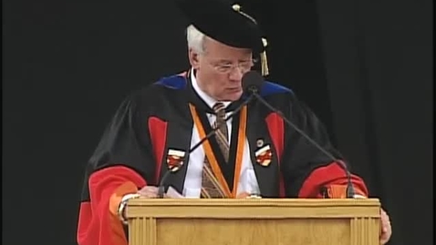 Thumbnail for 142nd Annual Oregon State University Commencement (2011) - Part 6 Graduate Diplomas