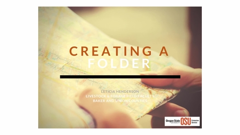 Thumbnail for Create A New Folder on Your Flash Drive