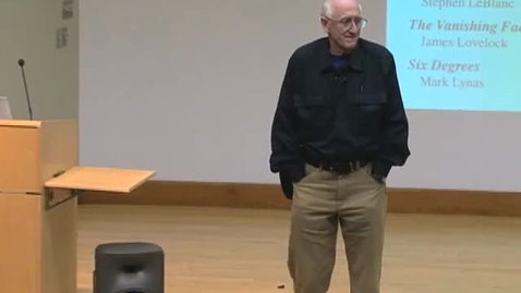 Thumbnail for Stewart Brand, Rethinking Green Part 2 of 2, Discussion