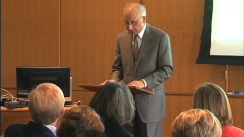 Thumbnail for 2013 Distinguished Professor Lecture - Joseph S. Beckman