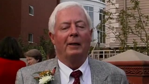 Thumbnail for Dibble Garden dedication ceremony, October 30, 2000