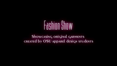 Thumbnail for "A Century of Design" Fashion Show and Design Exhibition, 2008