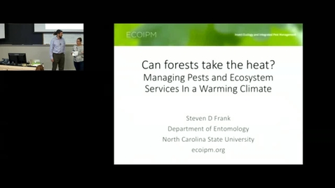 Thumbnail for Can forests take the heat? Protecting trees and ecosystem services in a changing climate by Steve Frank
