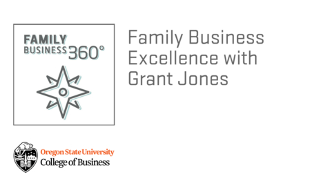 Thumbnail for entry Family Business Excellence with Grant Jones