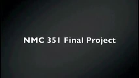Thumbnail for NMC 351 Final Project