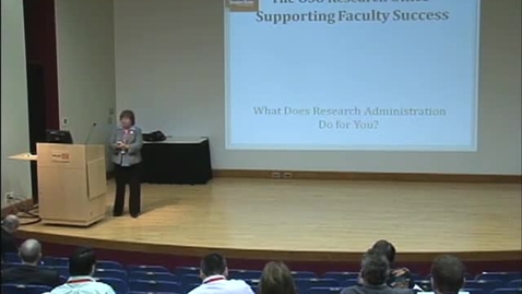 Thumbnail for Research Faculty and Staff Orientation Part 2 Pat Hawk