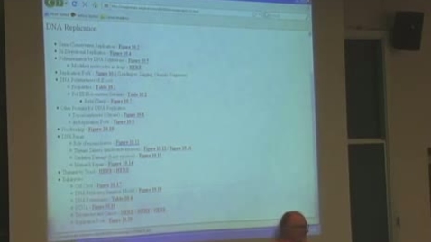 Thumbnail for BB 350 Lecture for April 28, 2009