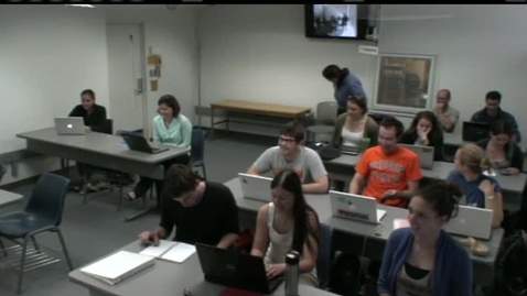 Thumbnail for WRE 599 Special Topics - May 7, 2013