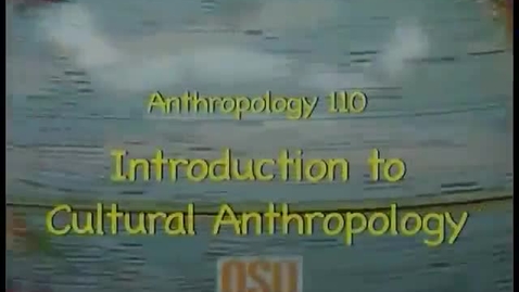 Thumbnail for ANTH 110 - Week 6 Video: People Paradox, Merchants of Cool, What a Girl Wants