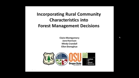 Thumbnail for Community Economics Module - November 23, 2010