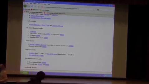 Thumbnail for BB 450 Lecture for November 6, 2009