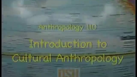 Thumbnail for ANTH 110 - Rosenberger, Japan lecture