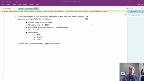 Thumbnail for ESE 471 - Exam 1, #5