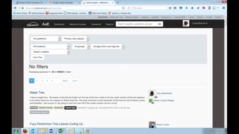 Thumbnail for Ask an Expert: Retrieve and Report Data