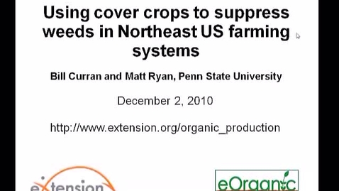 Thumbnail for Using Cover Crops to Suppress Weeds in Northeast US Farming 