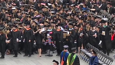 Thumbnail for entry 145th Annual Oregon State University Commencement (2014) - Part 10
