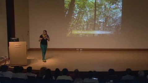 Thumbnail for entry Scholars' Insights 2013 - Sarah Navarro: The Tree Killer Genus Leaving Its Mark on Oregon's Alder