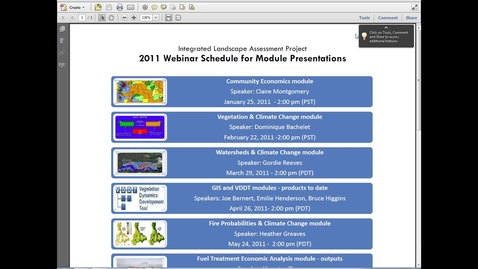 Thumbnail for entry Wildlife Module Draft Outputs - July 26, 2011