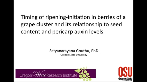 Thumbnail for 20150219 Timing of Berry Ripening and the Relationship to Seed Content