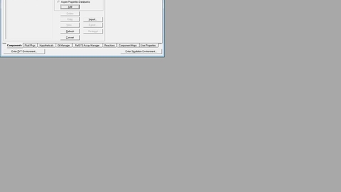 Thumbnail for 03. Saving a Simulation in HYSYS
