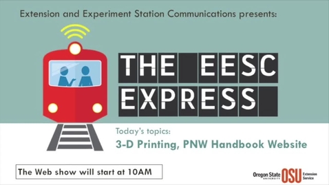 Thumbnail for entry EESC Express October 2016 - 3-D Printing, New Handbooks Website, more