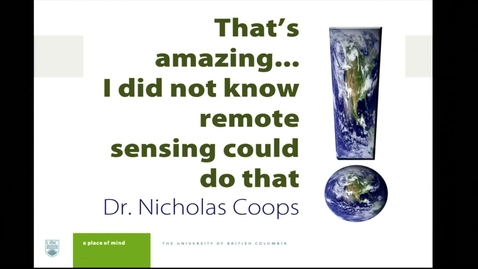 Thumbnail for entry &quot;I Didn't Know Remote Sensing Could Do That!&quot;