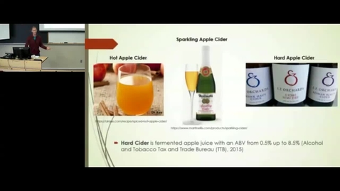 Thumbnail for The horticultural history of cider apple production in the United States by Bryan Webber and DNA markers and their applications in plant breeding by Merve Sekerli