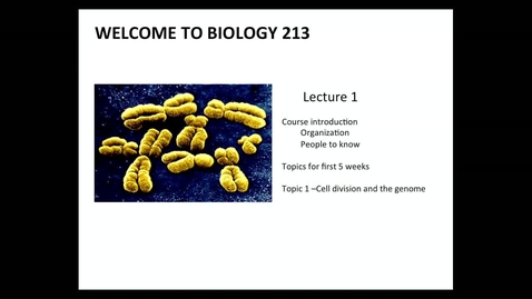 Thumbnail for BI 213 - Lecture 01