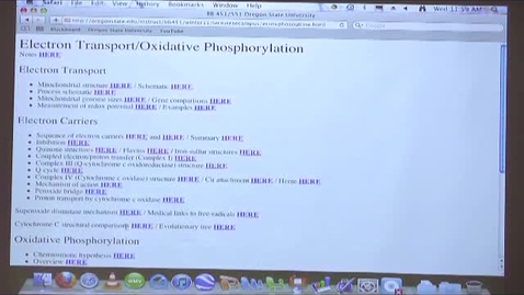 Thumbnail for entry Oxidative Phosphorylation