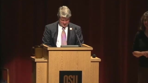 Thumbnail for University Day 2011 Part 1 Dr. Kevin Fitzgerald