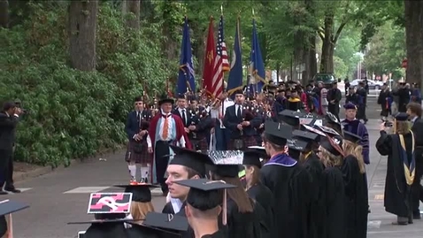 Thumbnail for entry 145th Annual Oregon State University Commencement (2014) - Part 1