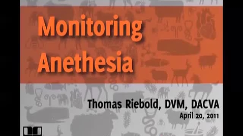 Thumbnail for Monitoring: Cardiovascular
