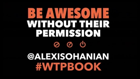 Thumbnail for entry Alexis Ohanian, Co-founder, Reddit - Be Awesome Without Their Permission (January 30, 2014)