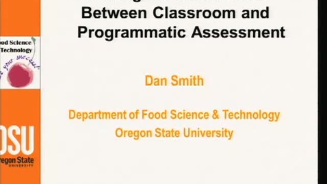 Thumbnail for Fac Assessment Academy 2011 05 Dan Smith
