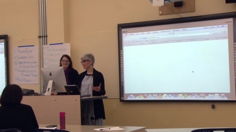 Thumbnail for Stephanie Bernell and Karen Volmar - H 210 - March 2016 Hybrid Faculty Showcase