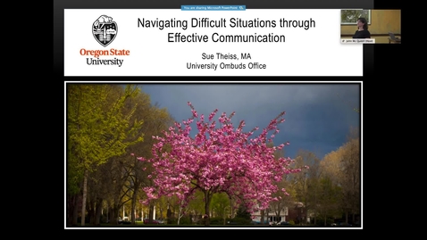 Thumbnail for entry Communication and Conflict Resolution Workshop