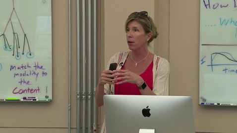 Thumbnail for Amy Bourne | Teaching Large-Enrollment Hybrid Courses | Fall Hybrid Seminar 2017