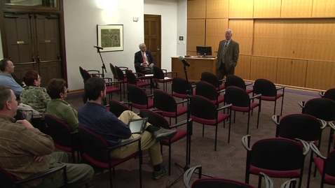 Thumbnail for 2/11/13 Forum with President Ed Ray and Provost Sabah Randha