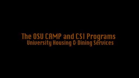 Thumbnail for CSI-CAMP Program Video