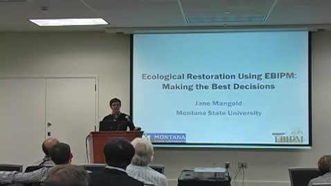 Thumbnail for Jane Mangold, EBIPM Symposium at 2012 SRM