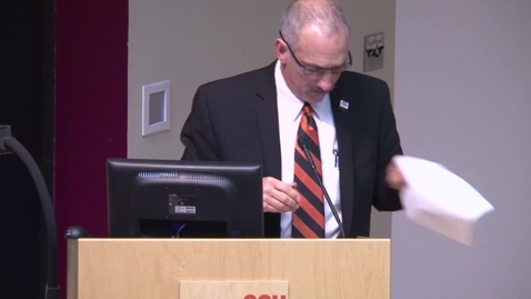 Thumbnail for OSU Faculty Senate October 9, 2014 Part 6 of 9