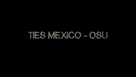 Thumbnail for entry OSU-Mexico TIES Project, Merida