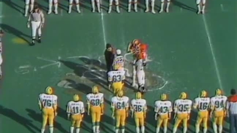 Thumbnail for entry University of Oregon vs. Oregon State University football, November 15, 1980